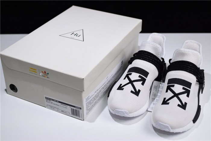 off-white x pharrell x Ad*s nmd hu race trail bb7725